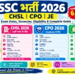 एसएससी भर्ती 2026: नवंबर-दिसंबर में 3 बड़े एग्जाम, 6,155 पोस्ट — महिलाओं के लिए पूरी गाइड